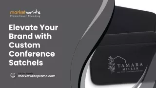 Elevate Your Brand with Custom Conference Satchels