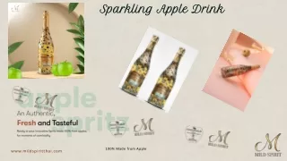 Sparkling Apple Drink- Mild Spirit Thailand