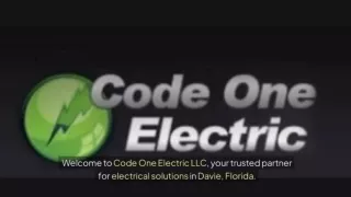 Electrical Panel Upgrades Davie FL - Code One Electric LLC