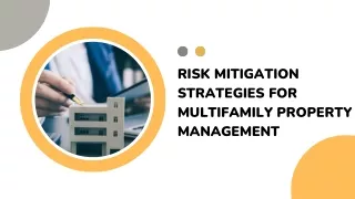 risk mitigation strategies for multifamily