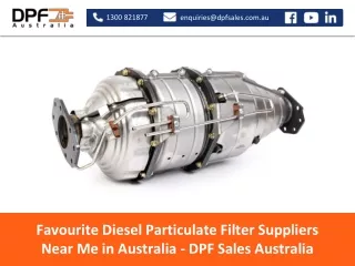 Favourite Diesel Particulate Filter Suppliers Near Me in Australia - DPF Sales A