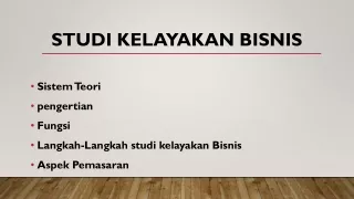 studi kelayakan bisnis