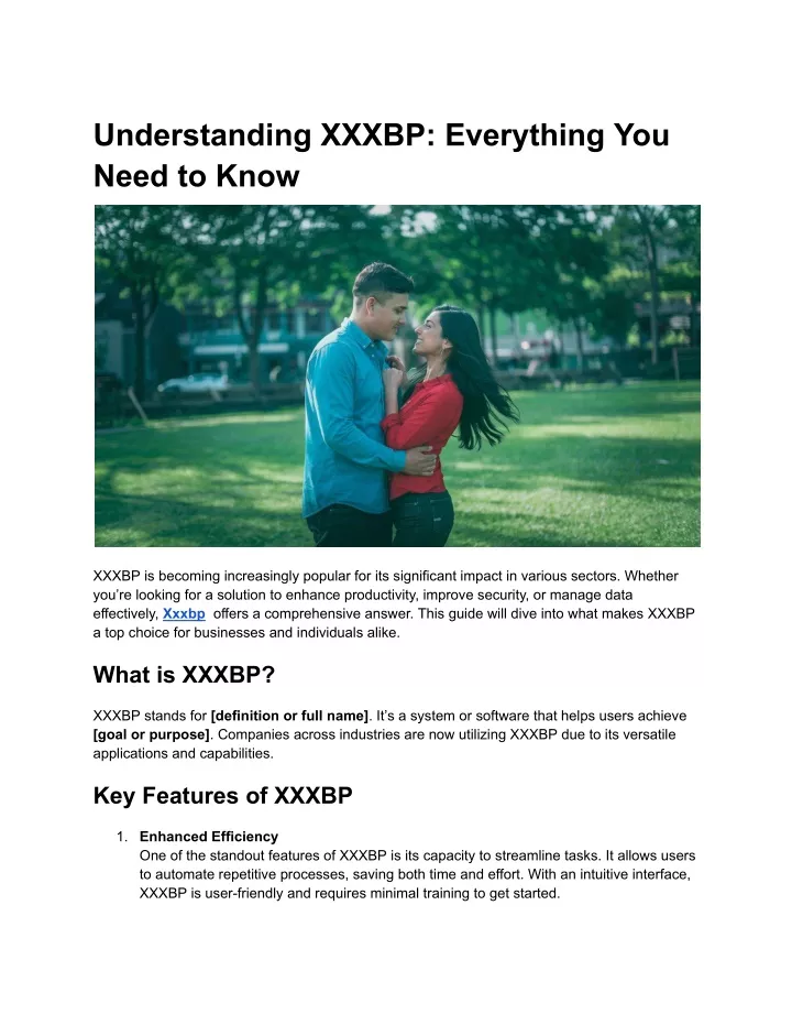 understanding xxxbp everything you need to know