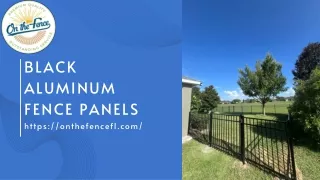 Secure your home with high-quality aluminum fences and gates