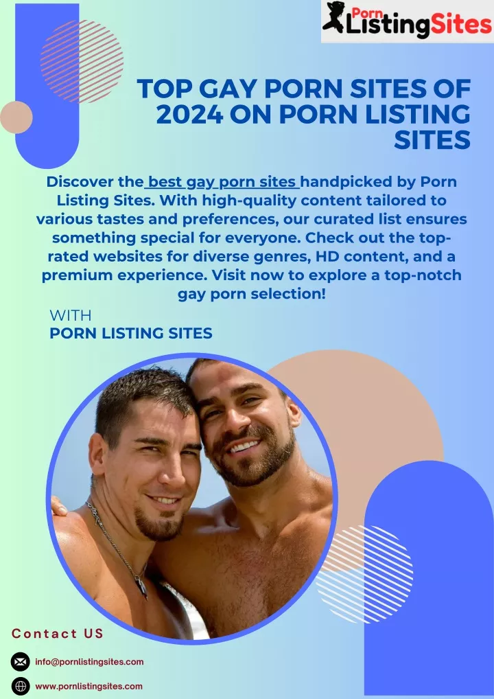 top gay porn sites of 2024 on porn listing