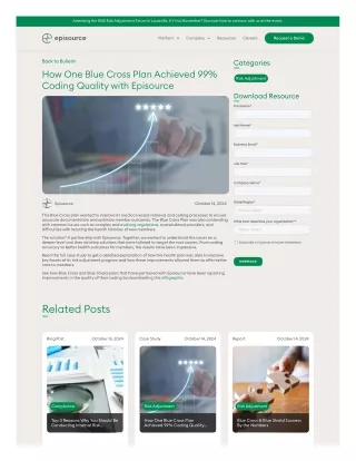 How One Blue Cross Plan Achieved 99% Coding Quality with Episource