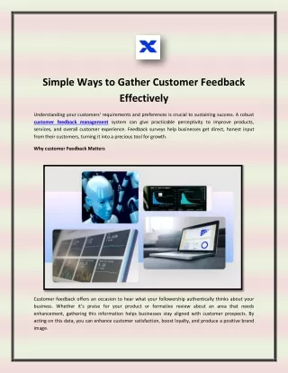 Simple Ways to Gather Customer Feedback Effectively