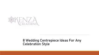 8 wedding centrepiece ideas for any celebration style