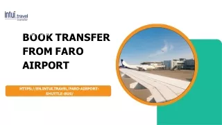 Book Transfer from Faro Airport - Intui travel