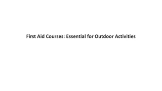 First Aid Courses and CPR Training - Safety Learning