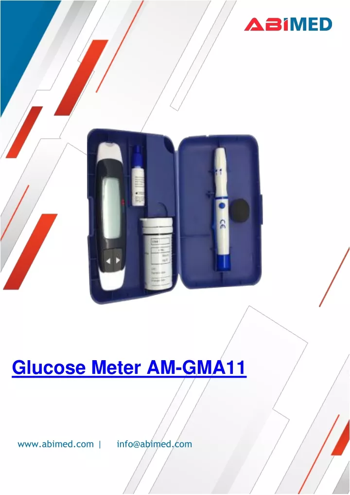 glucose meter am gma11