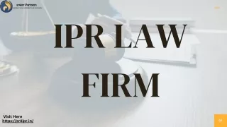 Best IPR Solutions for Modern Innovators | Sr4ipr Partners"