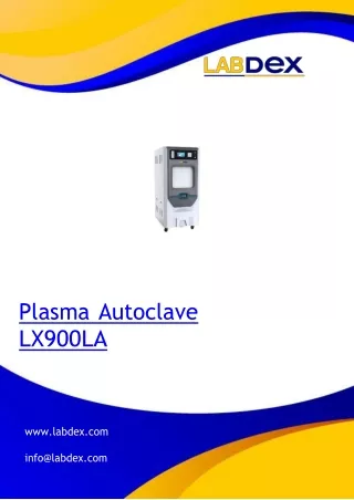Plasma-Autoclave-LX900LA
