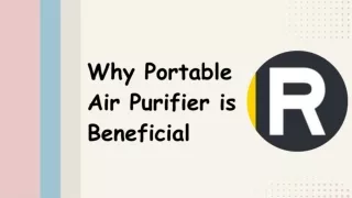 Why Portable Air Purifier is Beneficial