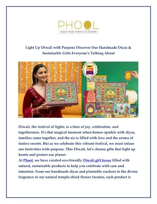 Light Up Diwali with Purpose Discover Our Handmade Diyas & Sustainable Gifts Everyone’s Talking About