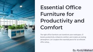 office furniture