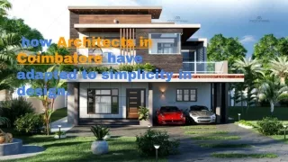 how architects in coimbatore have adapted
