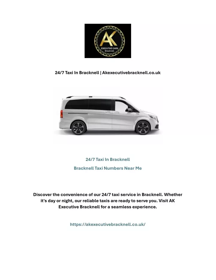 24 7 taxi in bracknell akexecutivebracknell co uk