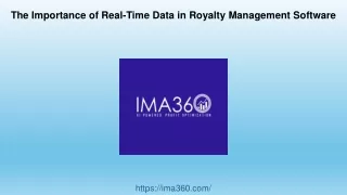 The Importance of Real-Time Data in Royalty Management Software