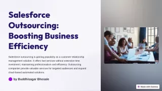 Best Salesforce Outsourcing Services | Improve CRM with Experts