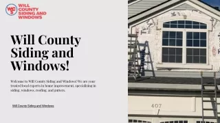will county siding and windows
