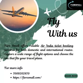 Air India Ticket Booking