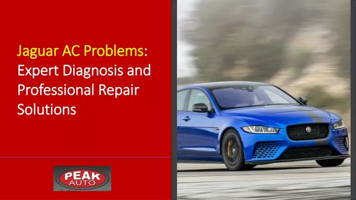 jaguar ac problems expert diagnosis