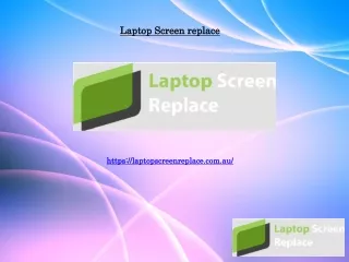 Laptop Screen Repair in Melbourne