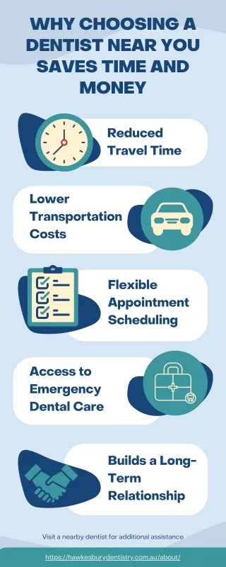 Why Choosing a Local Dentist Saves You Time and Money