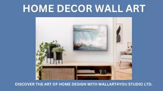 Home Decor Wall Art