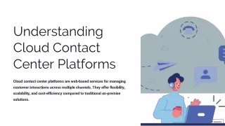 understanding cloud contact center platforms