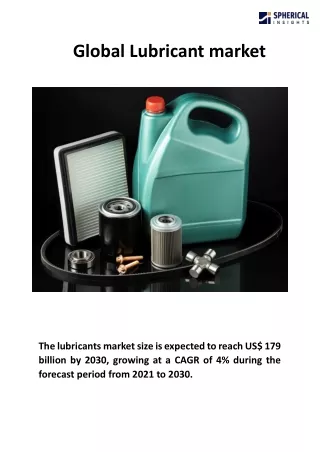Global Lubricant market