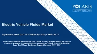 Electric Vehicle Fluids Market