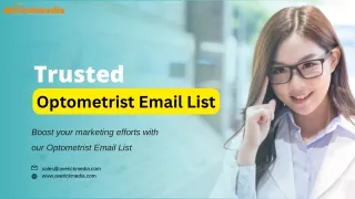 Trusted Optometrist Email List