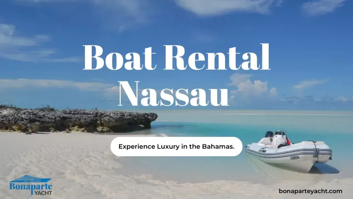 boat rental nassau