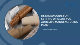 detailed guide for setting up a low voc adhesive