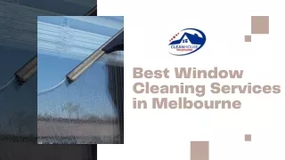 Best Window Cleaning Services in Melbourne