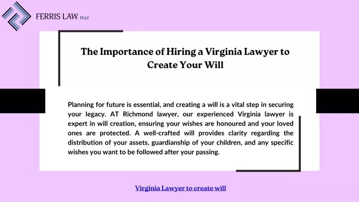 the importance of hiring a virginia lawyer