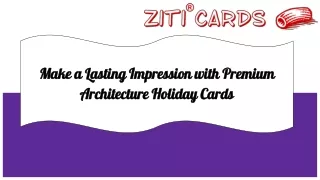 make a lasting impression with premium