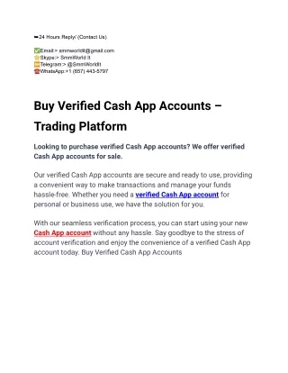 Buy Verified Cash App Accounts - MN/