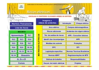 escolha o conte do clicando sobre os bot es
