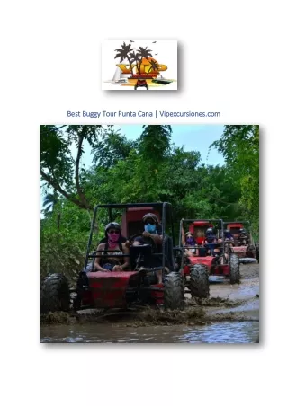 Best Buggy Tour Punta Cana | Vipexcursiones.com