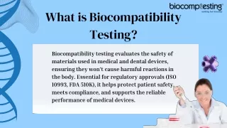 What is Biocompatibility Testing