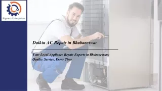 Daikin AC Repair in Bhubaneswar