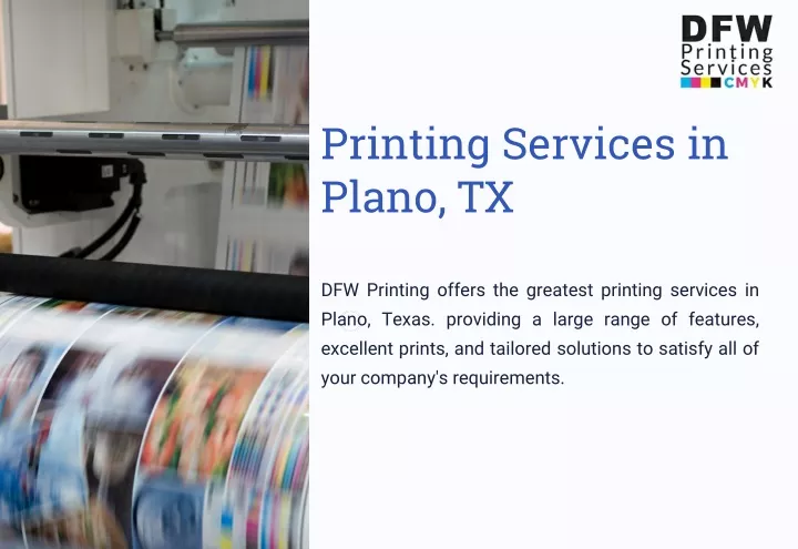 printing services in plano tx