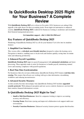 Is QuickBooks Desktop 2025 Right for Your Business A Complete Review