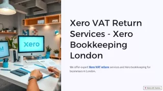 Xero VAT Return Services - Xero Bookkeeping London