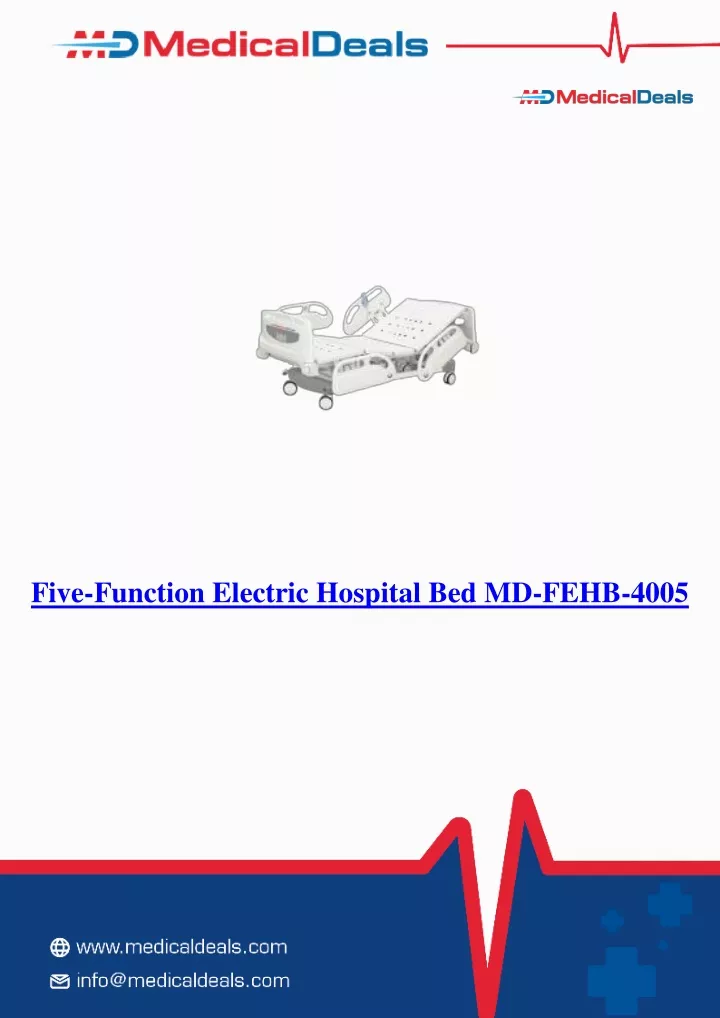 five function electric hospital bed md fehb 4005