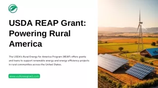 USDA-REAP-Grant-Powering-Rural-America