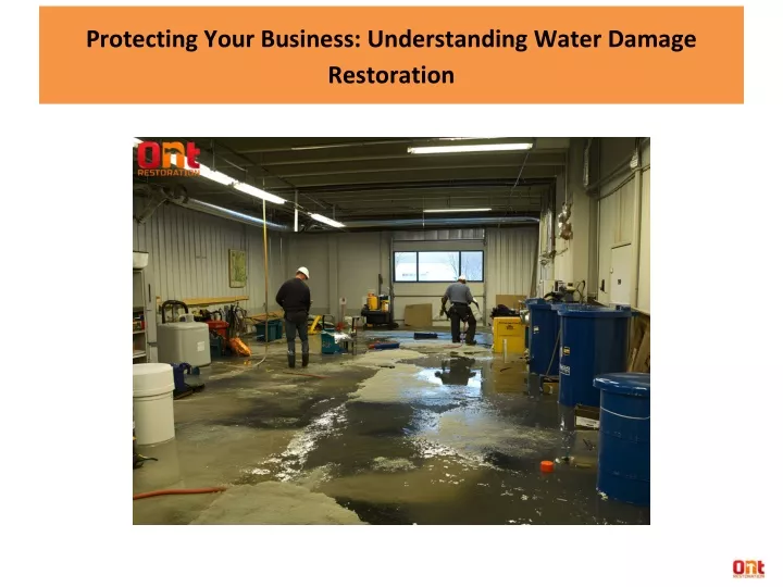 protecting your business understanding water damage restoration